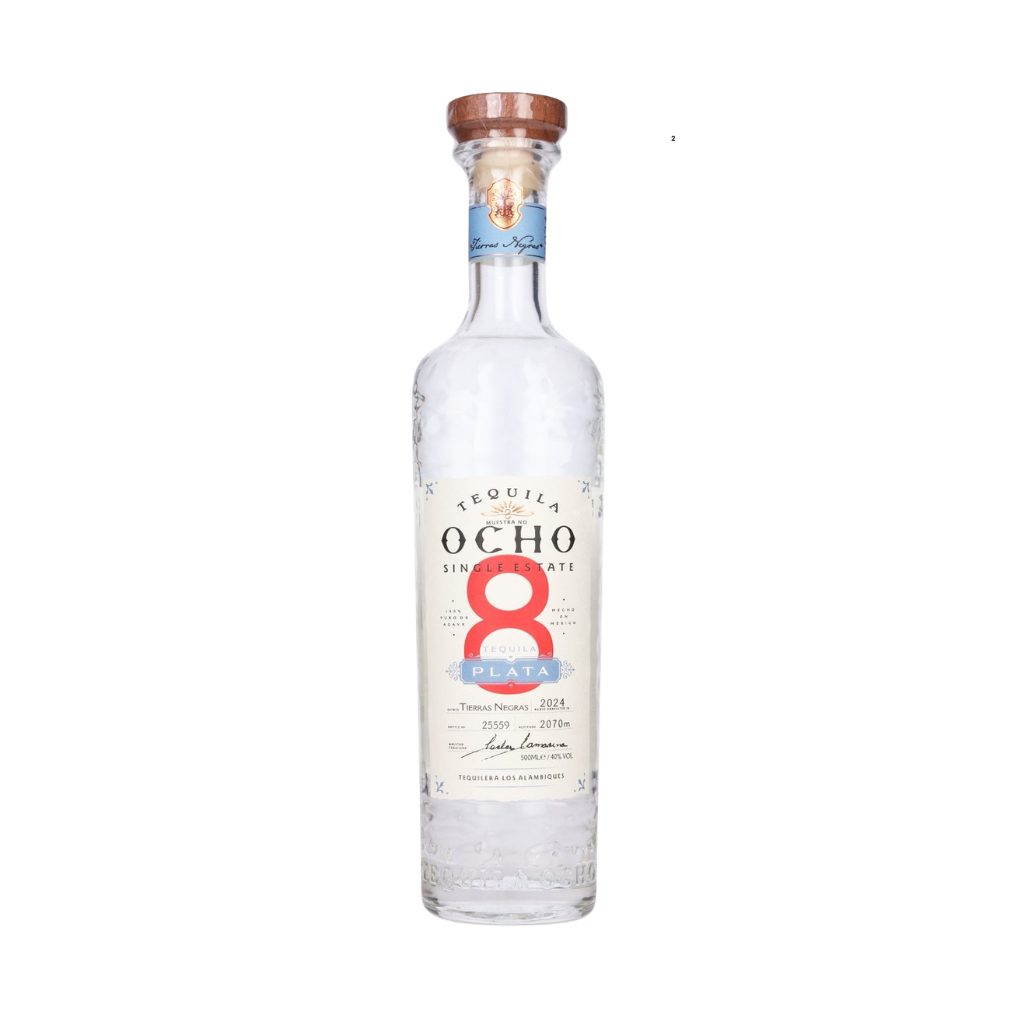 Tequila Ocho Plata 50cl