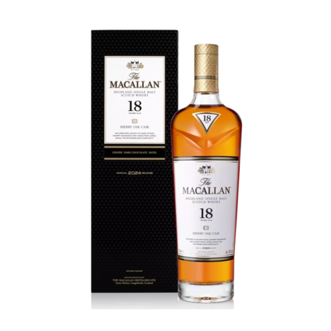 The Macallan Sherry Oak Cask 18 Years Old 70cl
