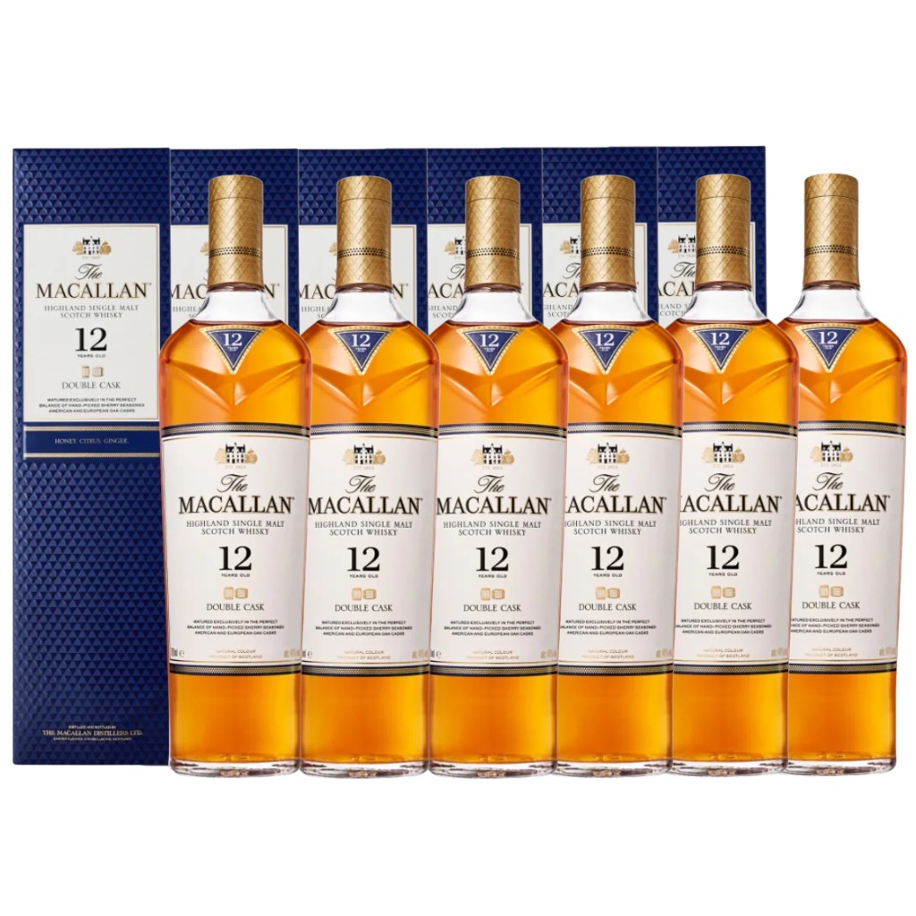 The Macallan Double Cask 12 Year Old 70cl (6Bottles)