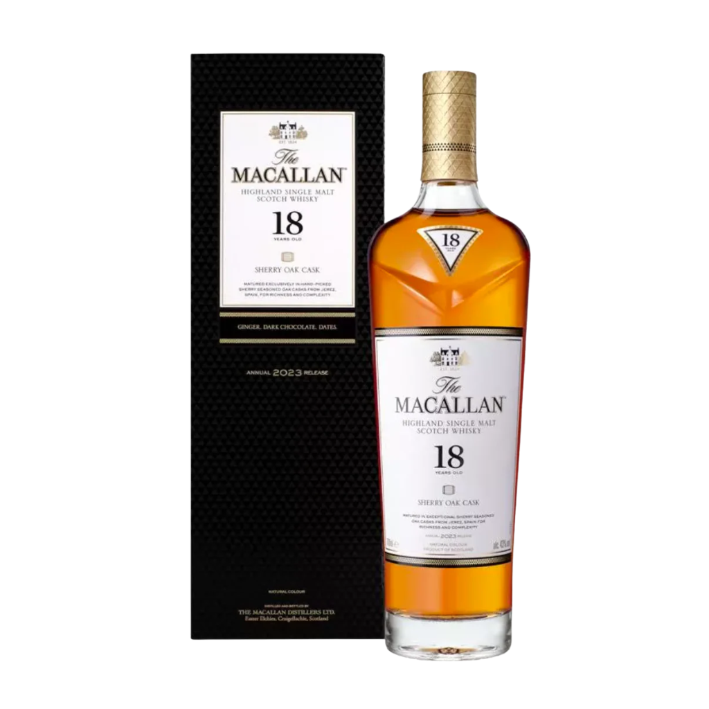 The Macallan Sherry Oak Cask 18 Years Old 70cl