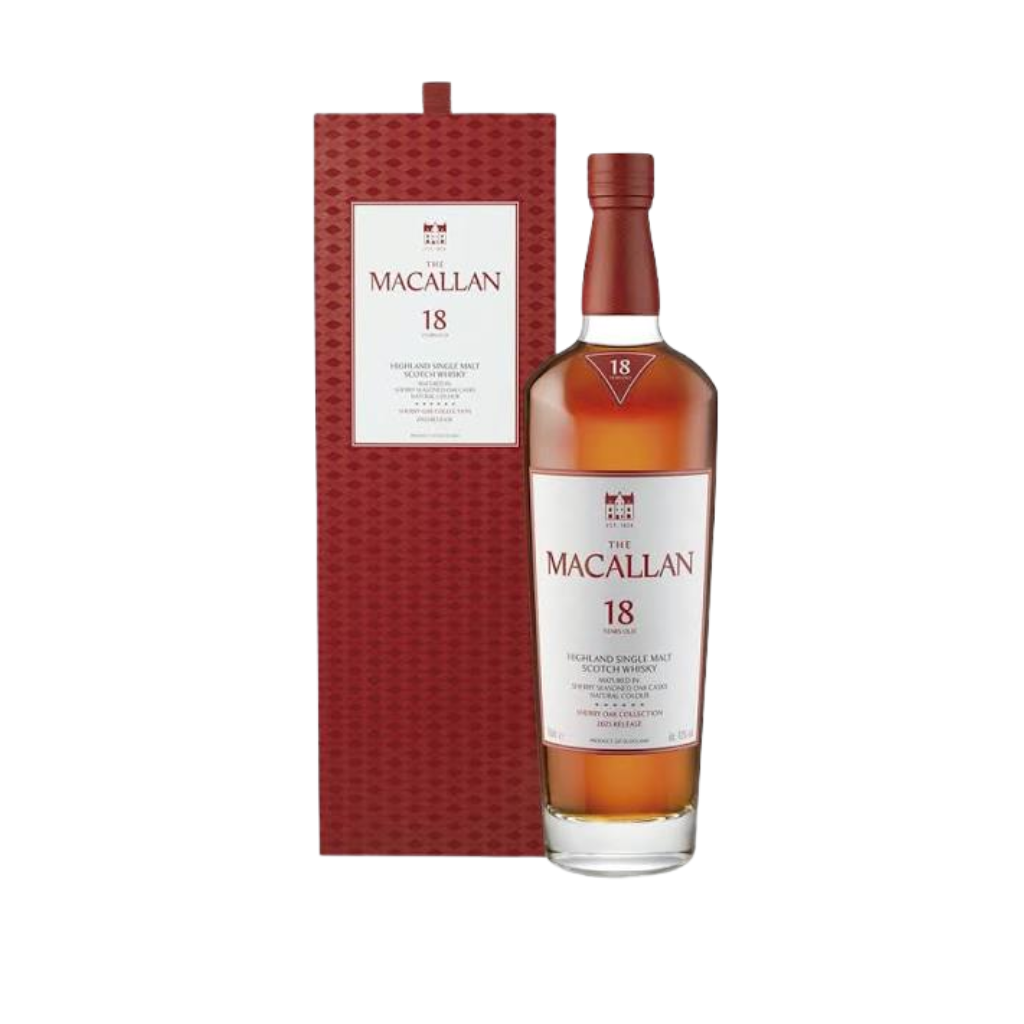 The Macallan Sherry Oak Cask 18 Years Old 70cl