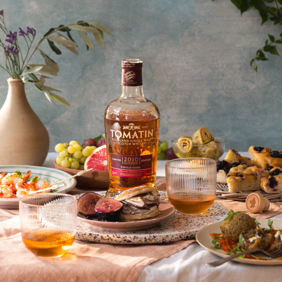 Tomatin 12 Year Old Italian Collection 2010 - Barolo Cask 70cl