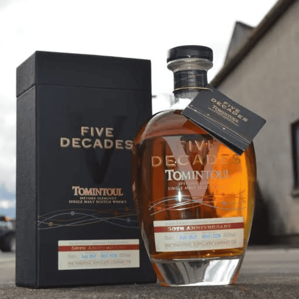Tomintoul Five Decades 50th Anniversary 70cl