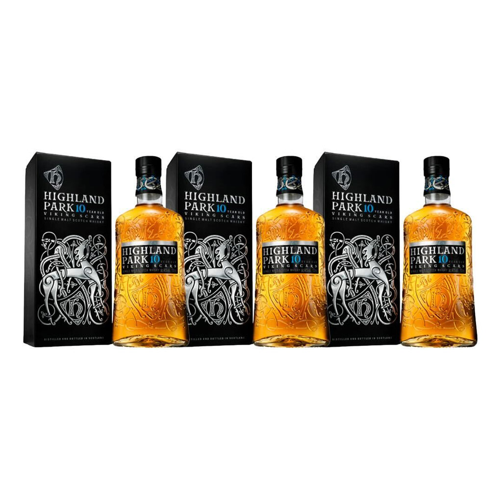 Highland Park 10 Year Old (3 Bottles) 70cl