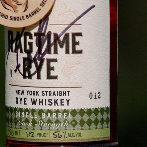 New York Distilling Co - Ragtime Single Barrel Cask Strength Straight Rye Whiskey 56% 75cl