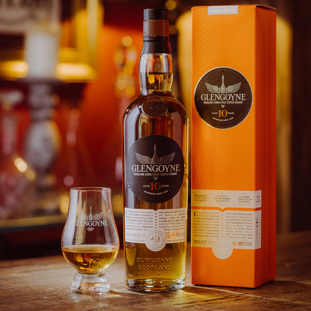 Glengoyne 10 Year Old Single Malt Whisky 70cl