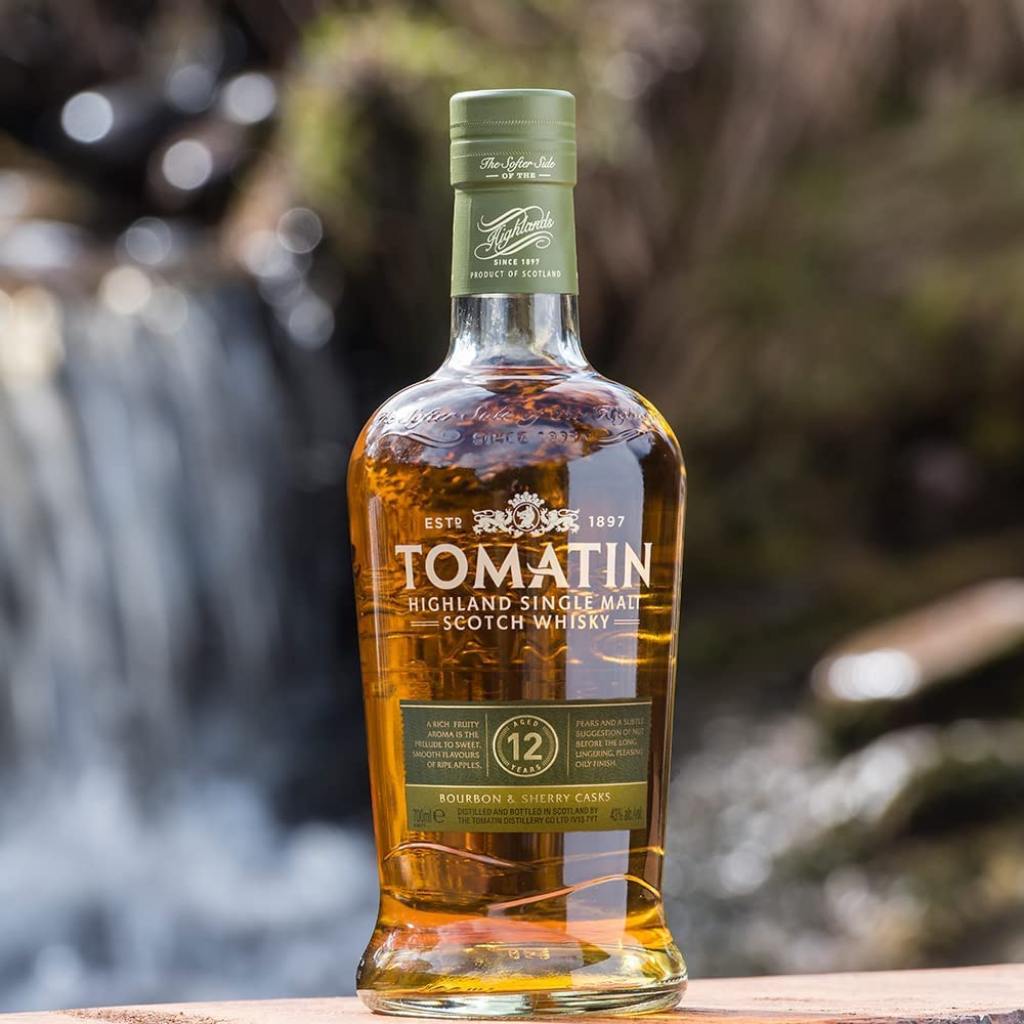 Tomatin 12 Year Old Single Malt Scotch Whisky 70cl
