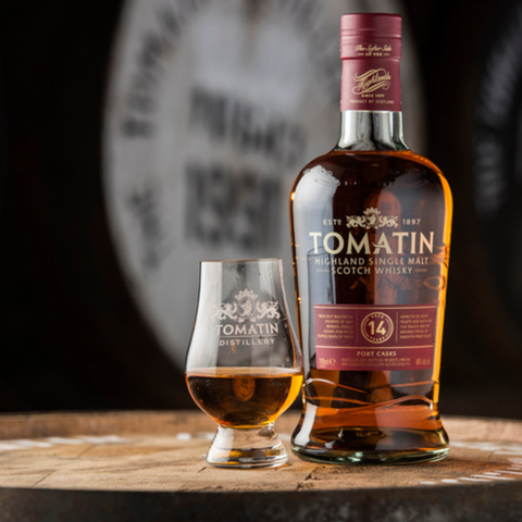 Tomatin 14 Year Old Port Cask Whisky 70cl