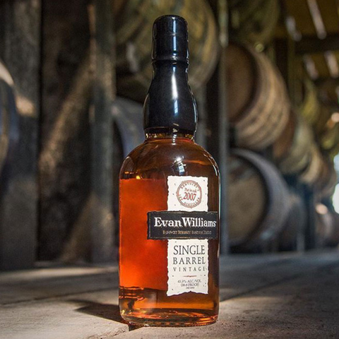 Evan Williams Single Barrel Vintage 2012 Bourbon 75cl - Limited Release