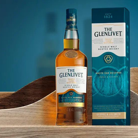 Glenlivet Triple Cask Matured Series - White Oak Reserve Single Malt Whisky 1L