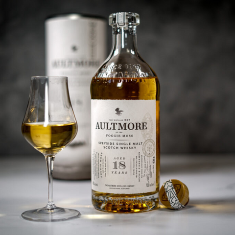 Aultmore 18 Year Old Speyside Single Malt Whisky 70cl