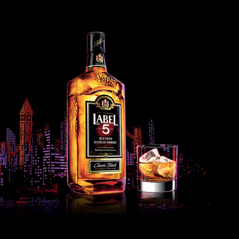 Label 5 Classic Black Blended Scotch Whisky 70cl