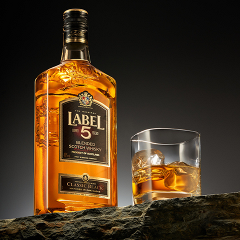 Label 5 Classic Black Blended Scotch Whisky 70cl
