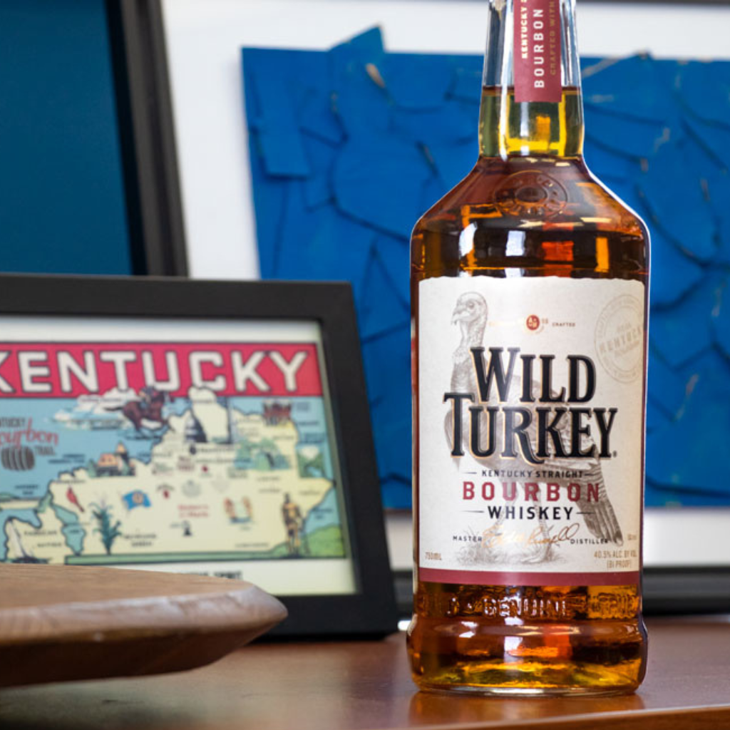 Wild Turkey 81 Proof Bourbon Whisky 75cl