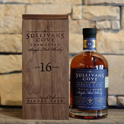 Sullivan's Cove 16 Year Old French Cask - Single Cask Tasmanian Whisky 70cl