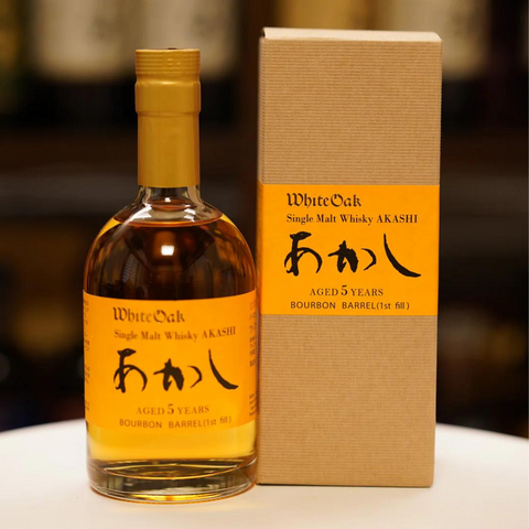 Akashi White Oak Singlemalt - Cognac Cask 5 Year Old