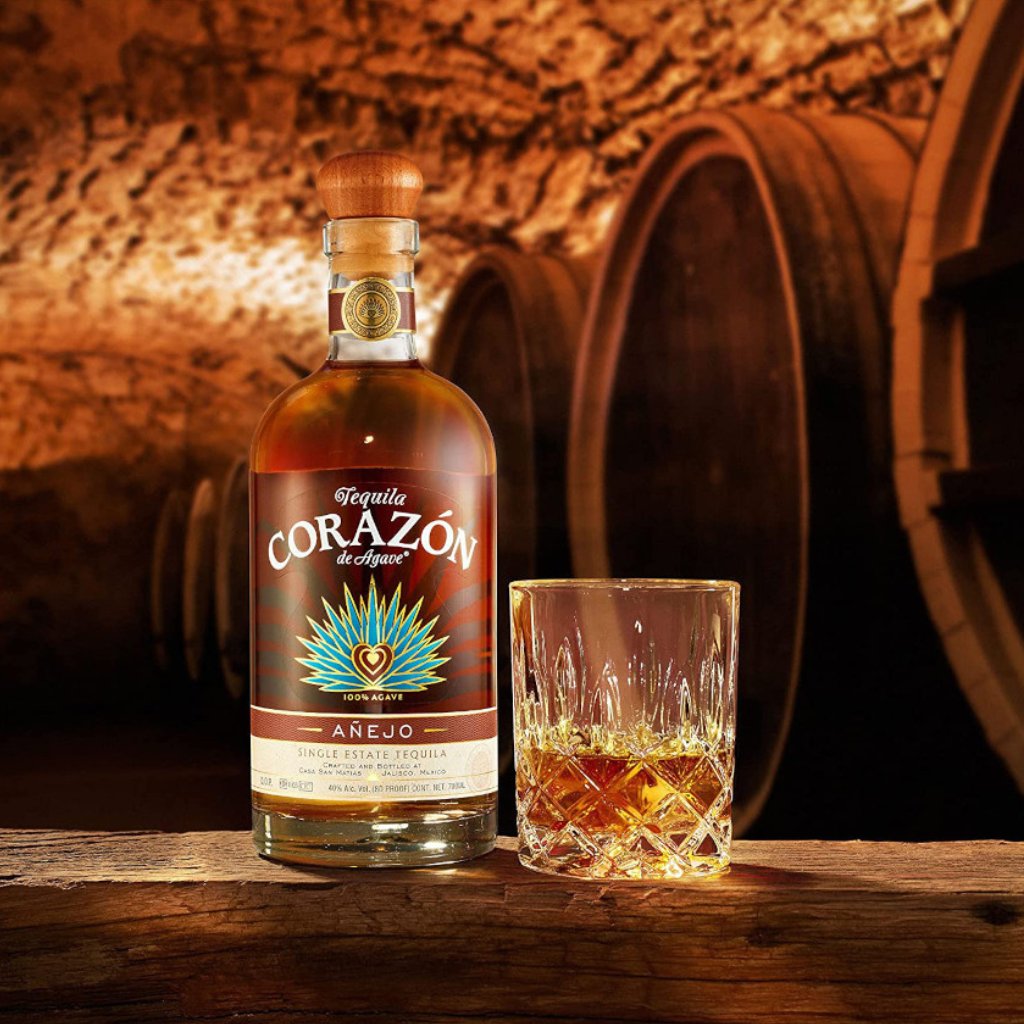 Corazon Anejo Single Estate Tequila 75cl