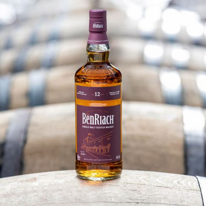 Benriach 12 Year Old Sherry Wood Single Malt Whisky 70cl