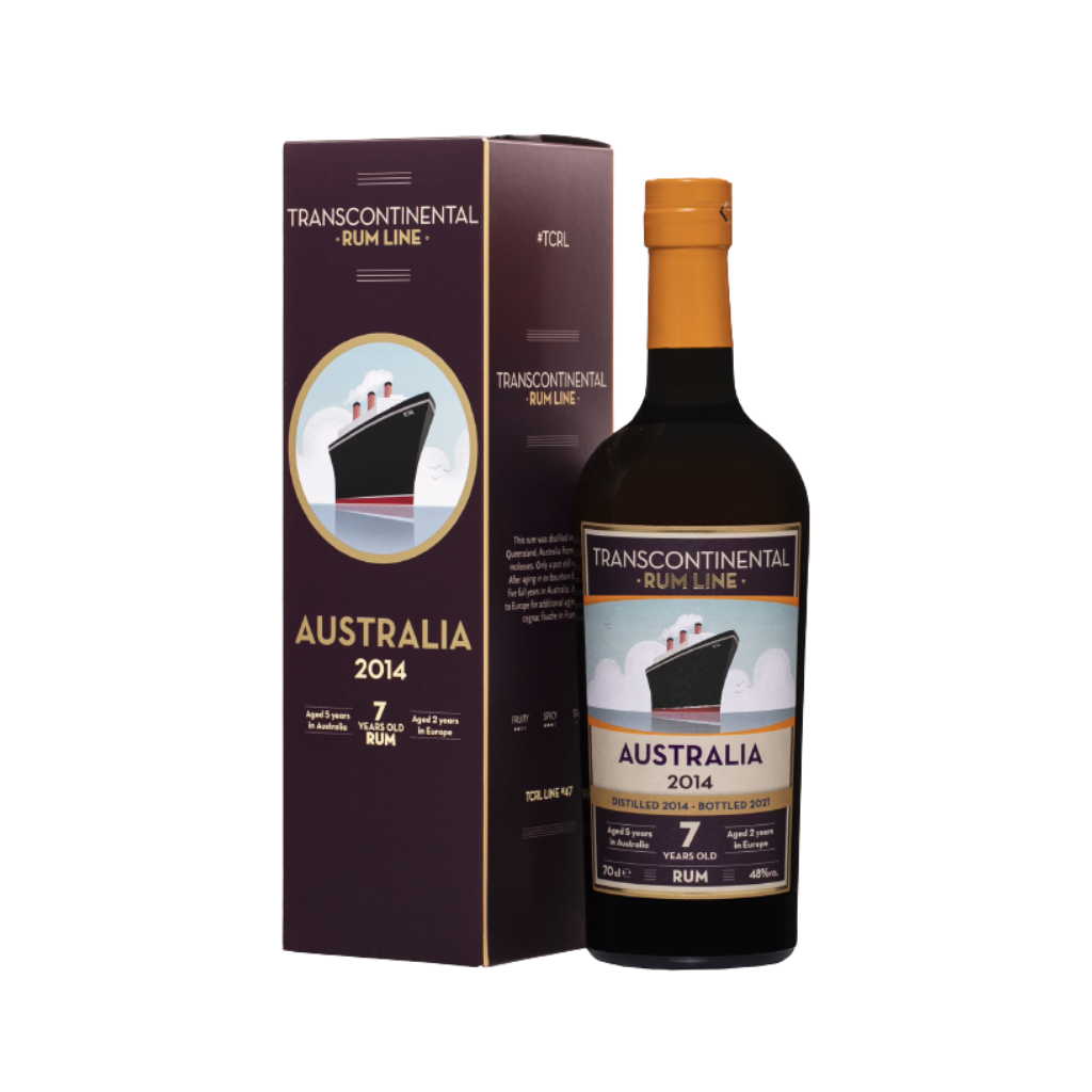 Transcontinental Rum Line (Dual Continent aged) - Australia 7YO RUM 2014 48% NEW ARRIVAL 2023.08