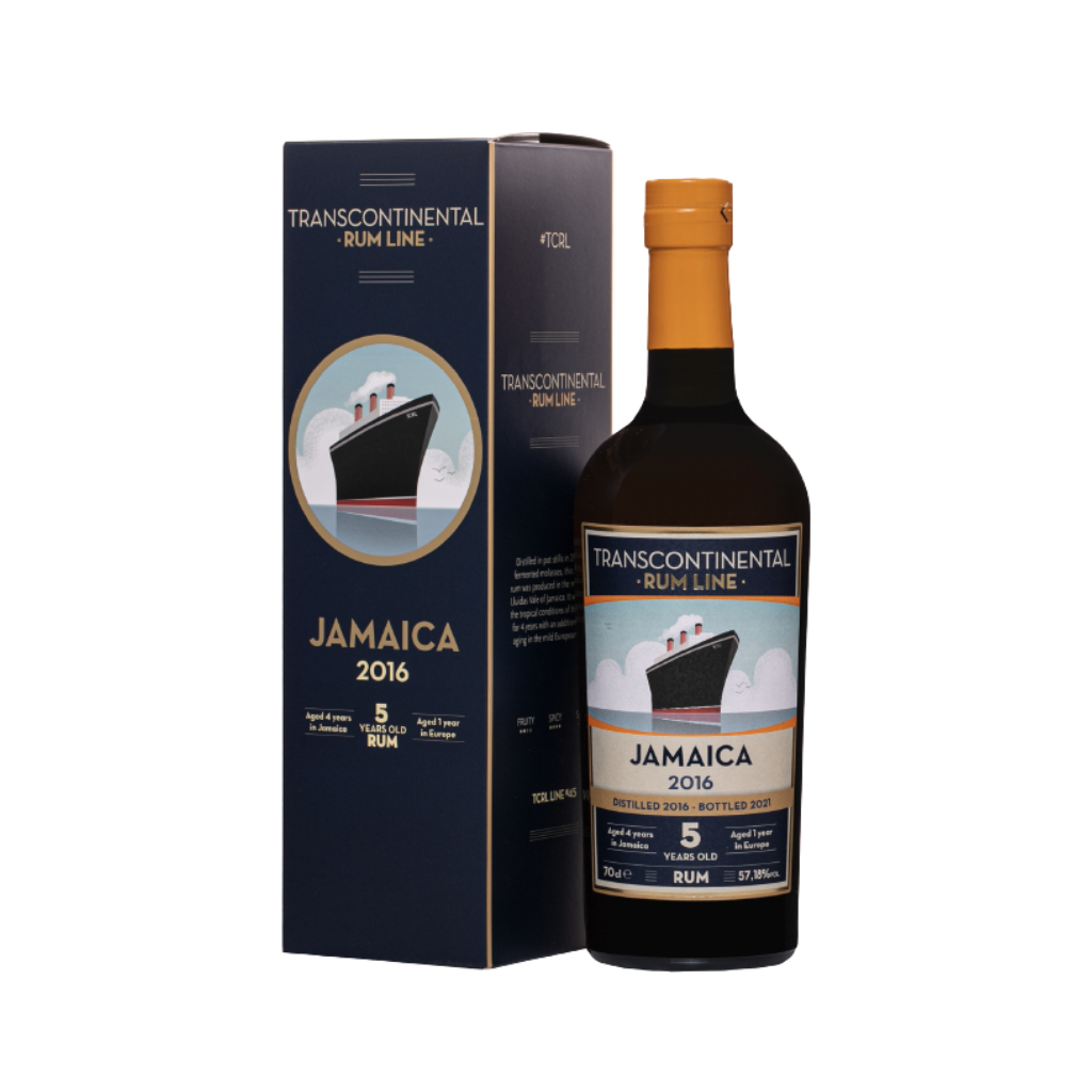 Transcontinental Rum Line (Dual Continent aged) - Jamaica 5YO 2016 57.18% 70cl