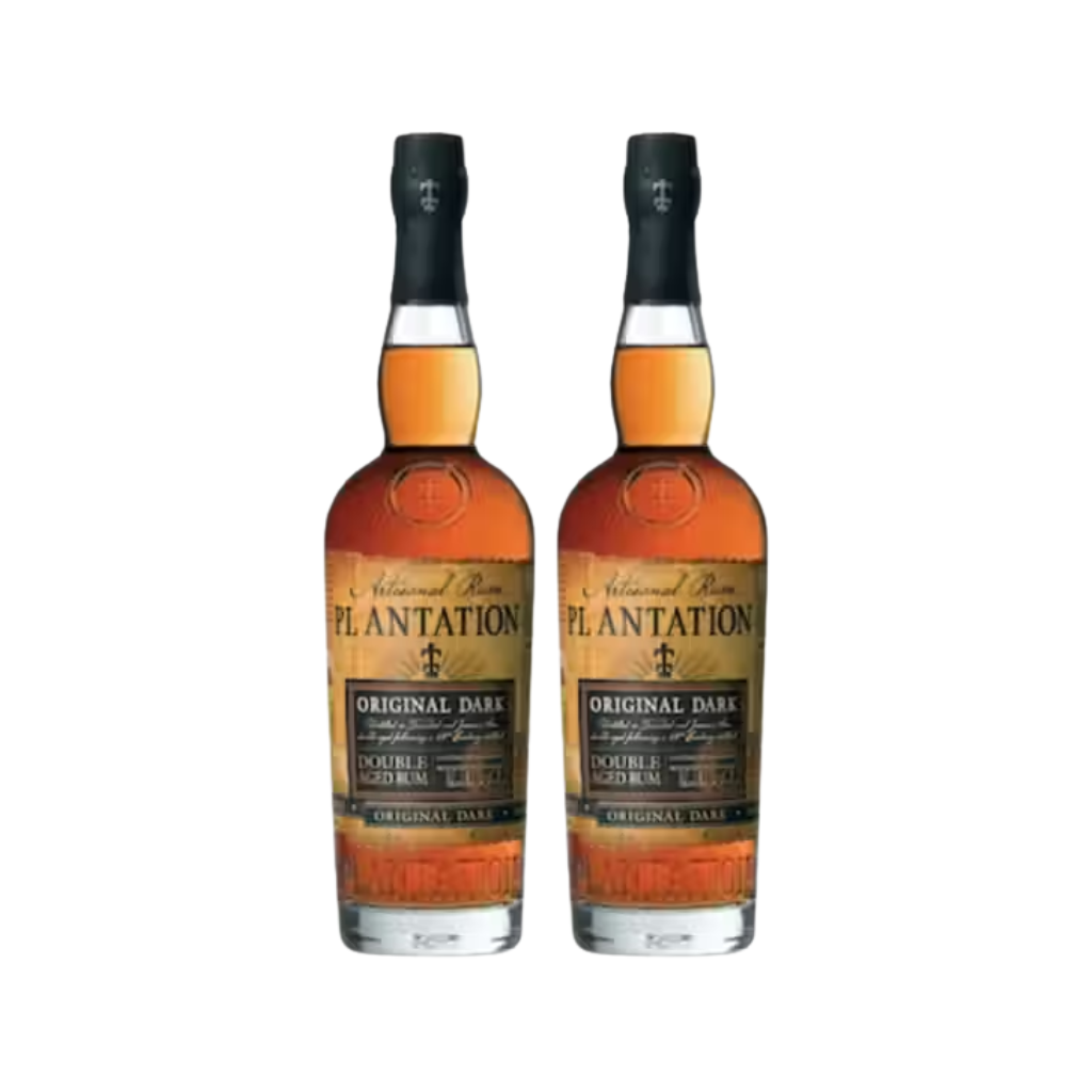 Plantation Original Dark Double Aged Rum 70cl (2 Bottles)