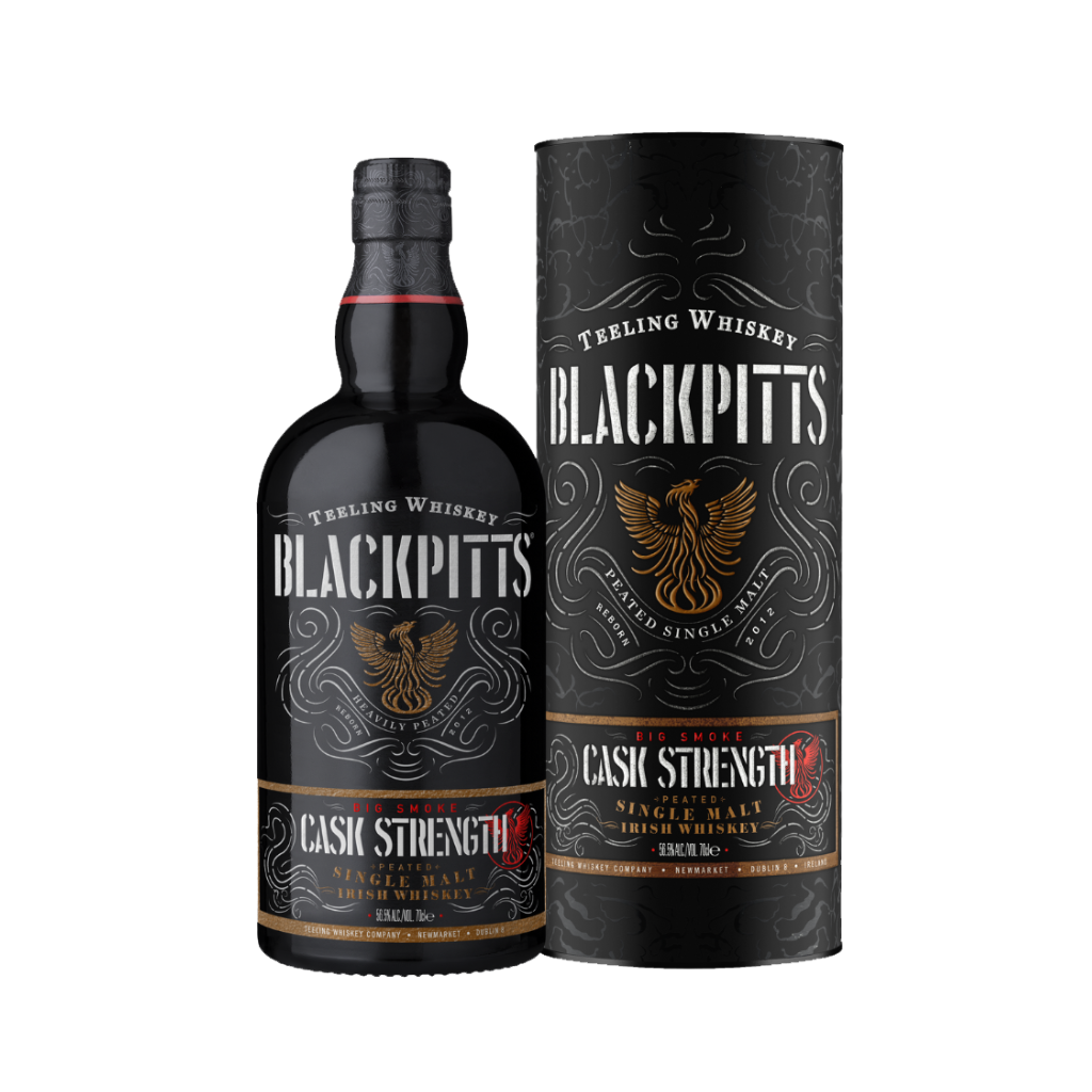 Teeling Blackpitts Big Smoke Cask Strength Peated Single Malt 70cl