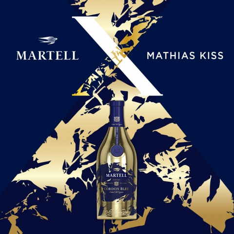 Martell Cordon Bleu Limited Edition by Mathias Kiss Cognac 70cl