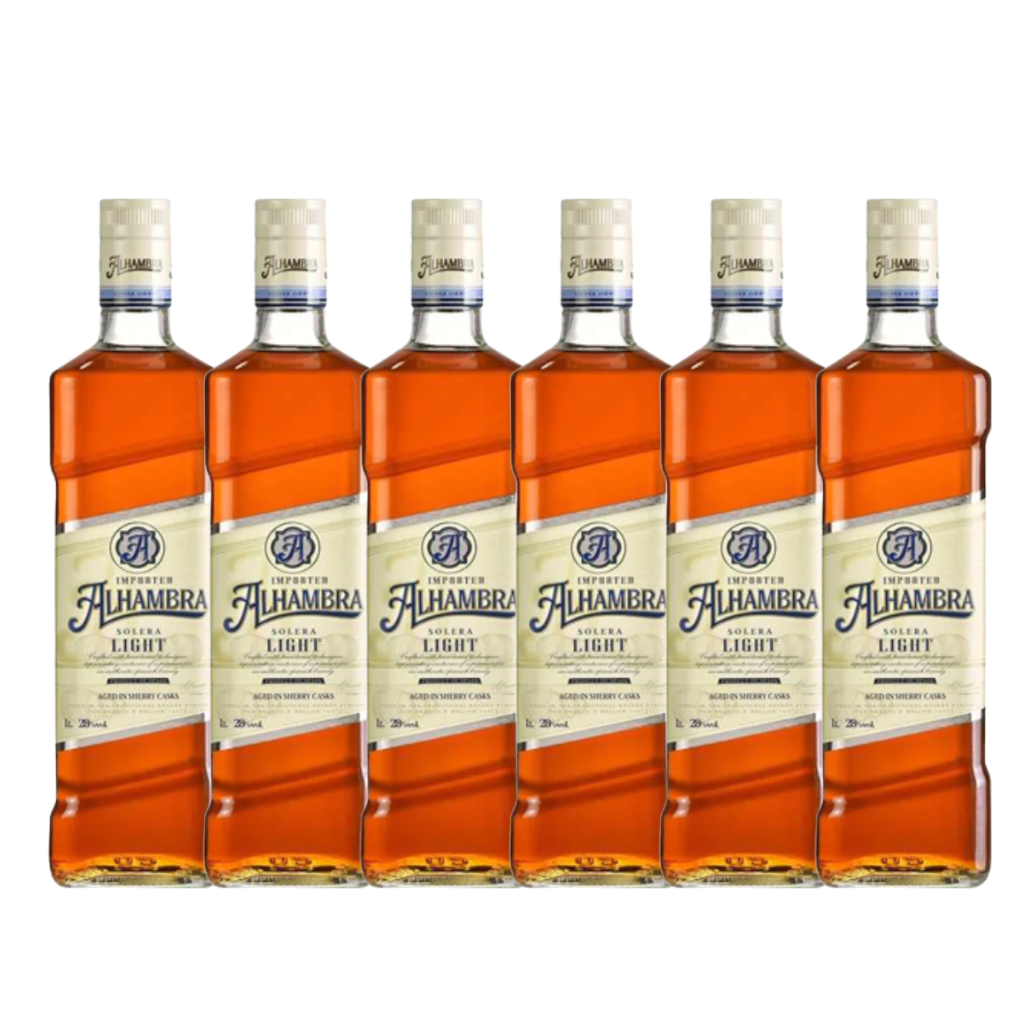 Alhambra Solera Light Brandy 1L (6 Bottles)