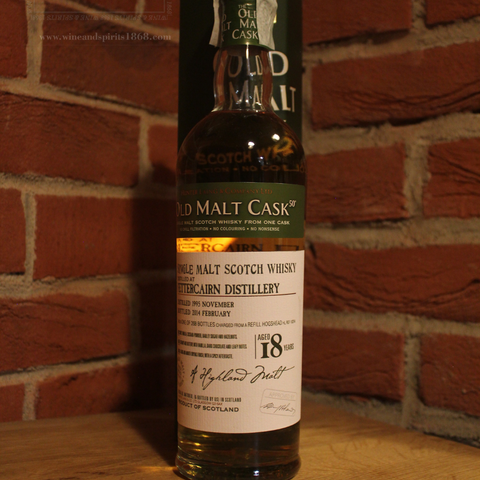 Old Malt Cask Fettercairn Distillery 18 Year Old 1995 70cl