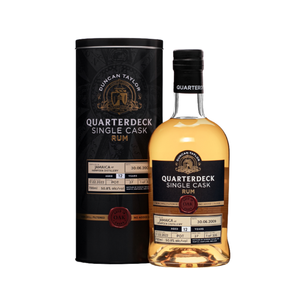 Quarter Deck - Hampden 12 Year Old Jamaican Rum 2009 50.8% 70cl