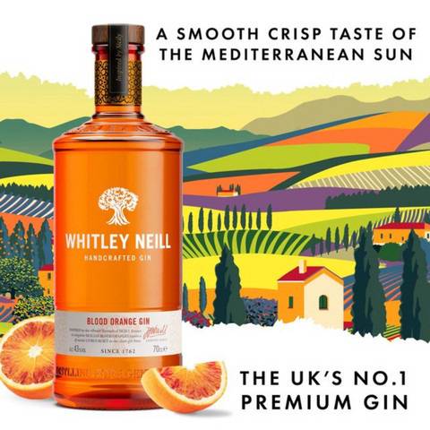 Whitley Neill Blood Orange Gin 70cl