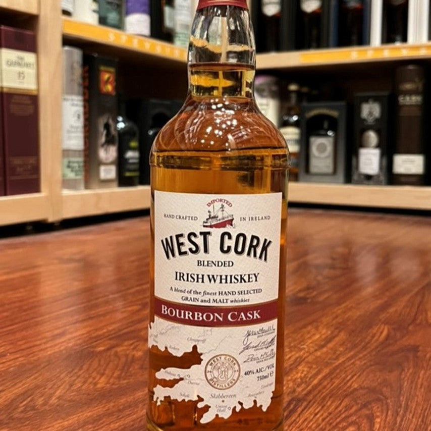 West Cork Bourbon Cask Irish Blended Whiskey 70cl (2 bottles)