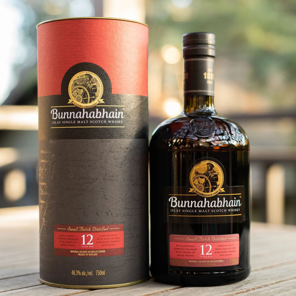 Bunnahabhain 12 Year Old and Bunnahabhain Stiuireadair Islay Single Malt 70cl