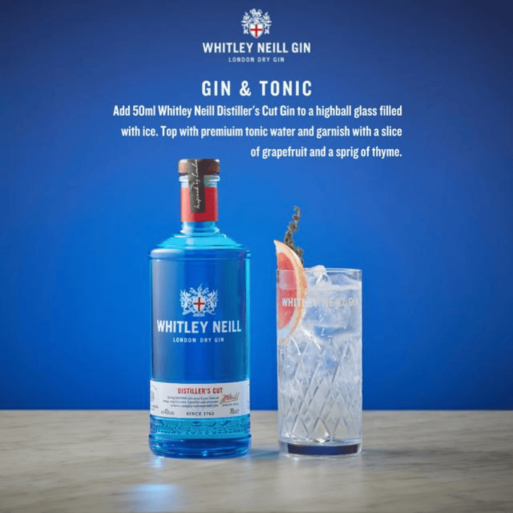 Whitley Neill Distiller's Cut Gin 70cl