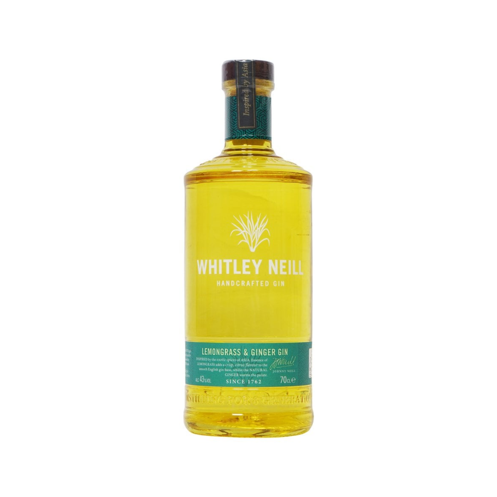 Whitley Neill Lemongrass & Ginger Gin 70cl