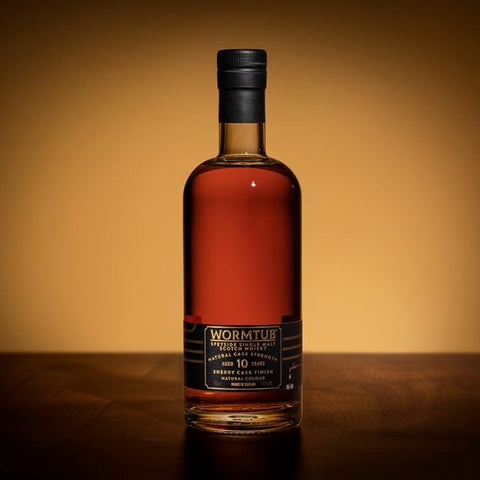 Wormtub 10 Year Old & 12 Year Old with FREE Bevtools Whiskey Bourbon Stone