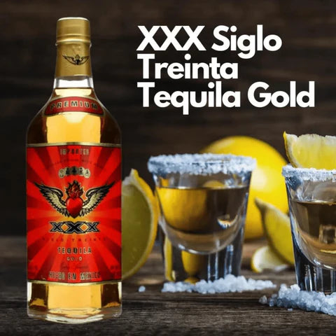 XXX Siglo Treinta Tequila Gold 75cl (2 Bottles)