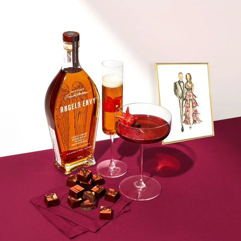 Angels Envy Port Cask Finished Bourbon Whiskey 70cl