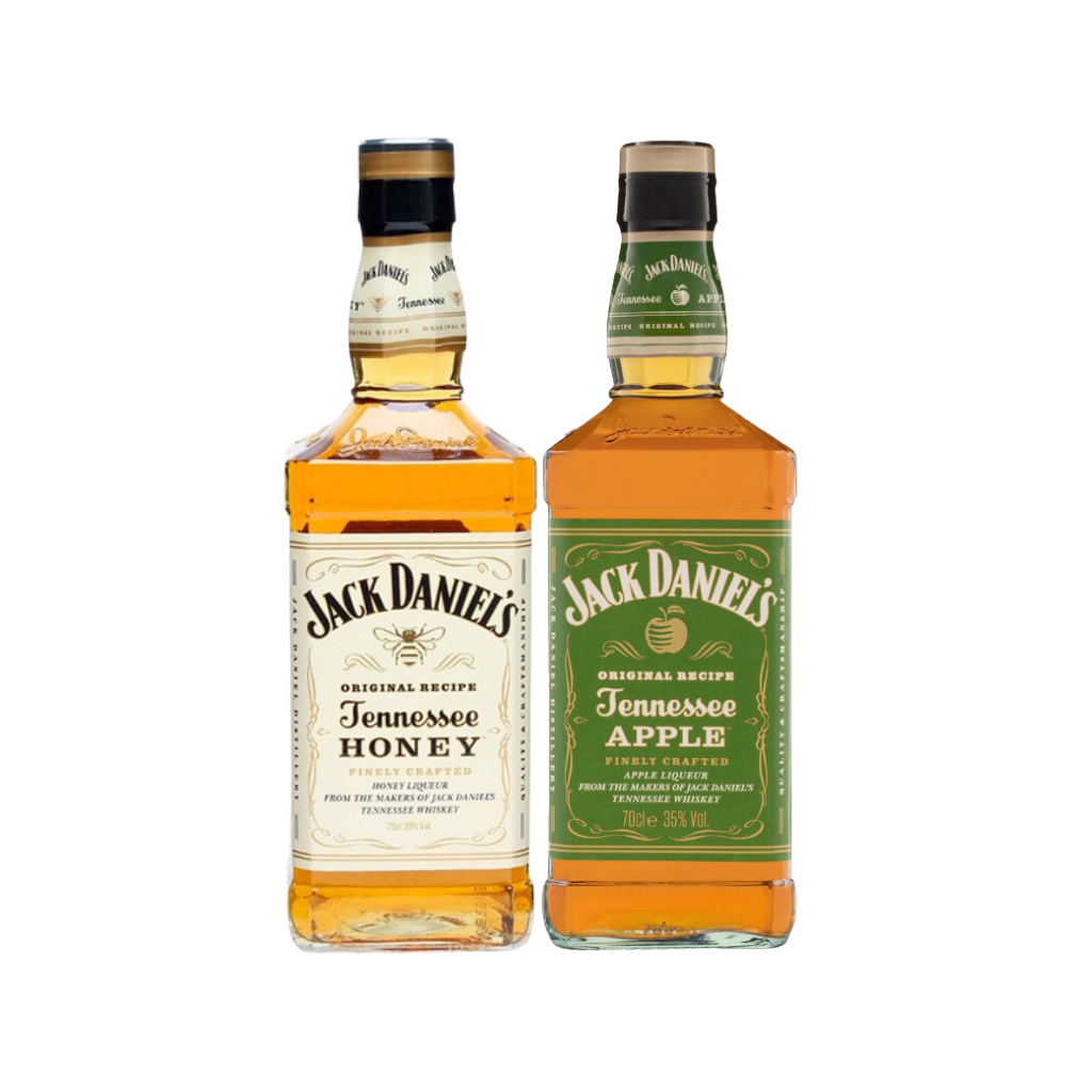 Jack Daniel's Apple + Honey (2 Bottles) 70cl