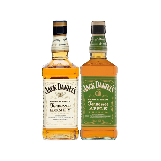 Jack Daniel's Apple + Honey (2 Bottles) 70cl
