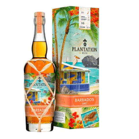 Plantation Barbados Vintage 2007 - West Indies Rum Distillery 16 Year Old 48.7% 70cl