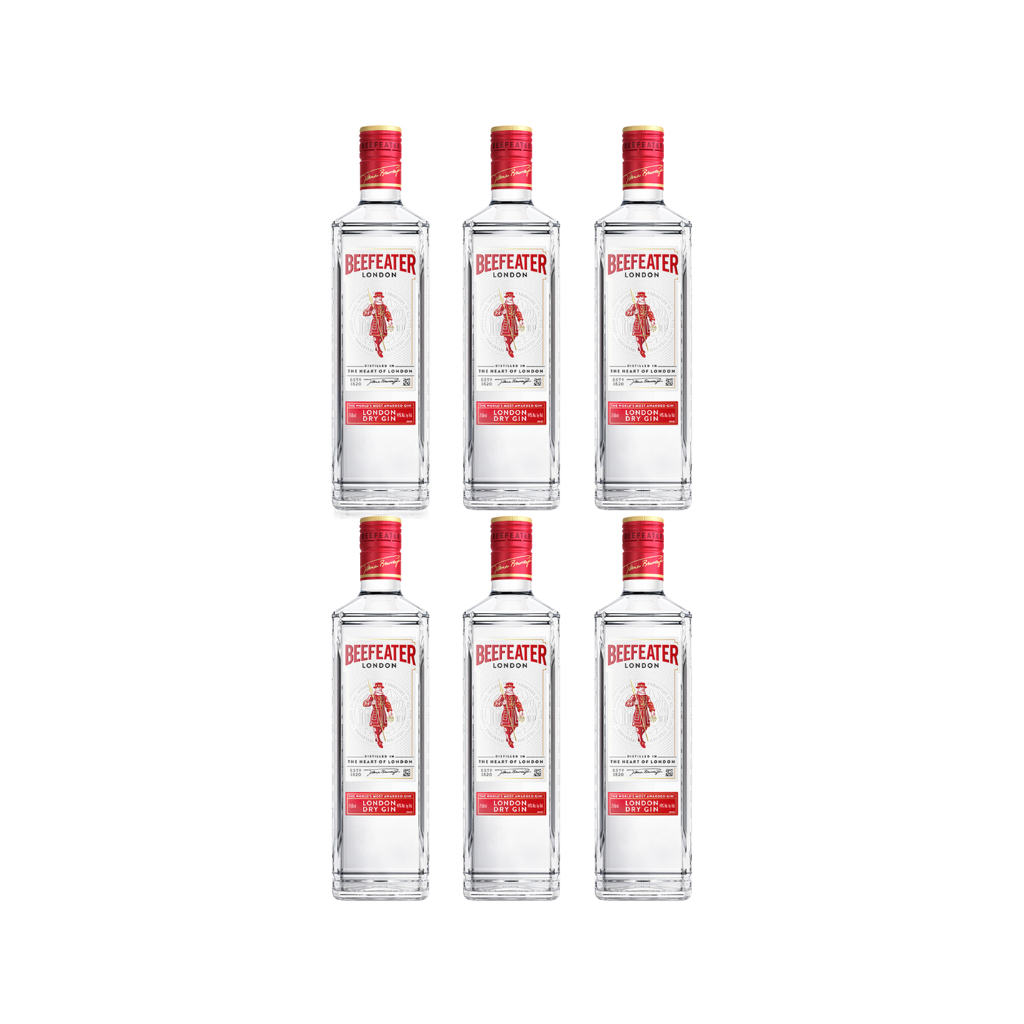 Beefeater London Dry Gin 70cl (6 bottles)