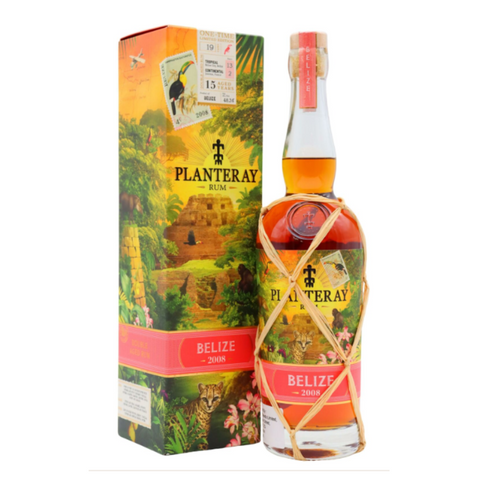 Planteray Belize Vintage 2008 - Travellers Liquor Limited 15 Year Old 48.3% 70cl