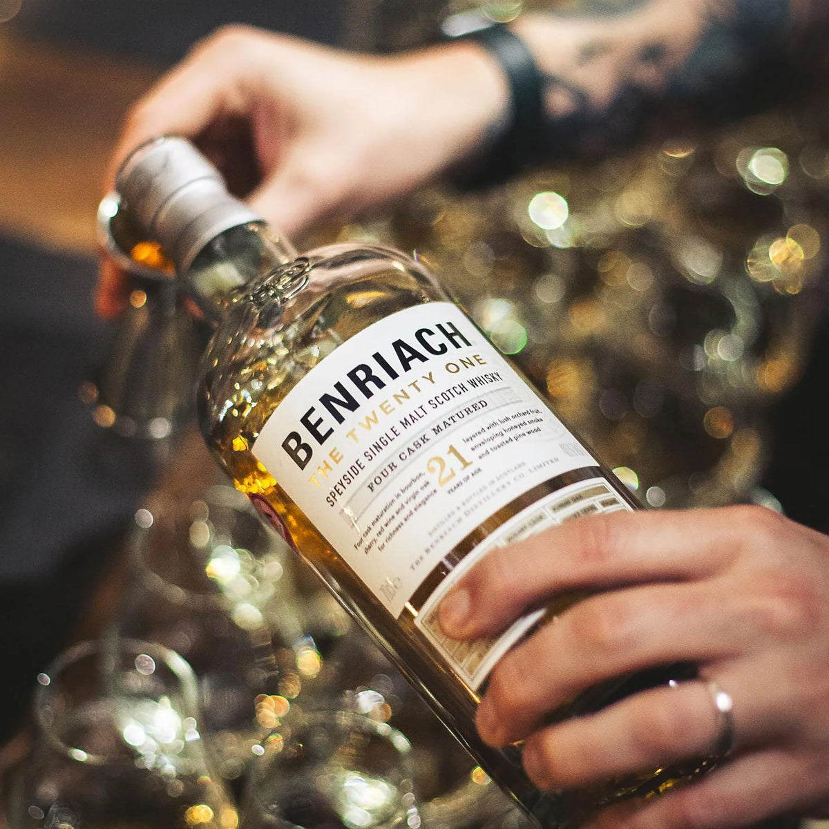 Benriach The Twenty One 21 Year Old Speyside Single Malt Whisky 70cl