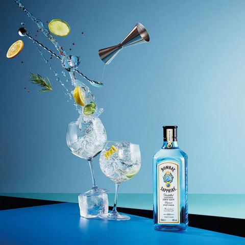 Bombay Sapphire 75cl with 2 FREE Coasters