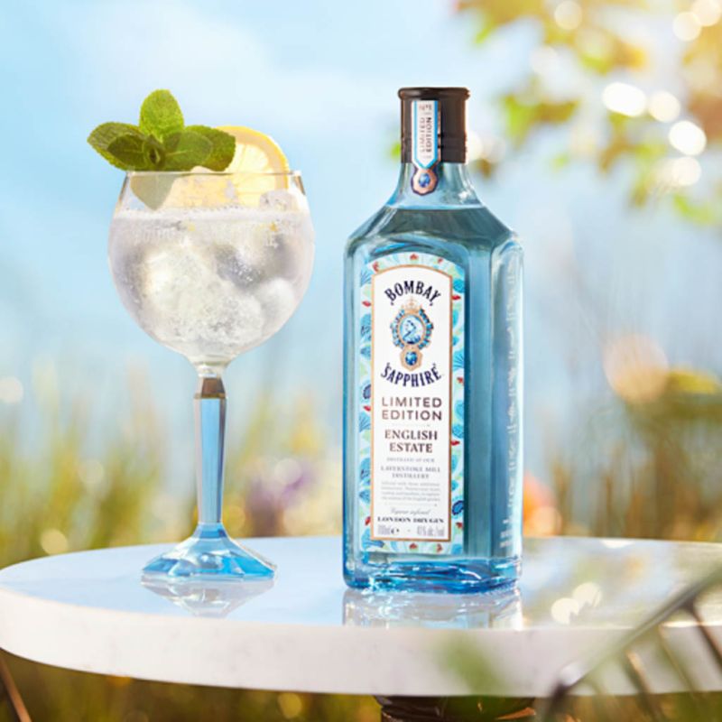 Bombay Sapphire English Estate Gin 1L