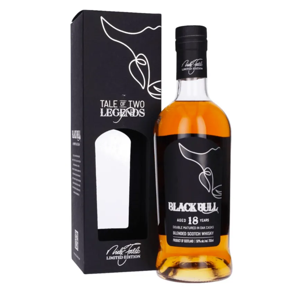 Back Bull 18 Year Old Blended Scotch Whisky 50% 70cl