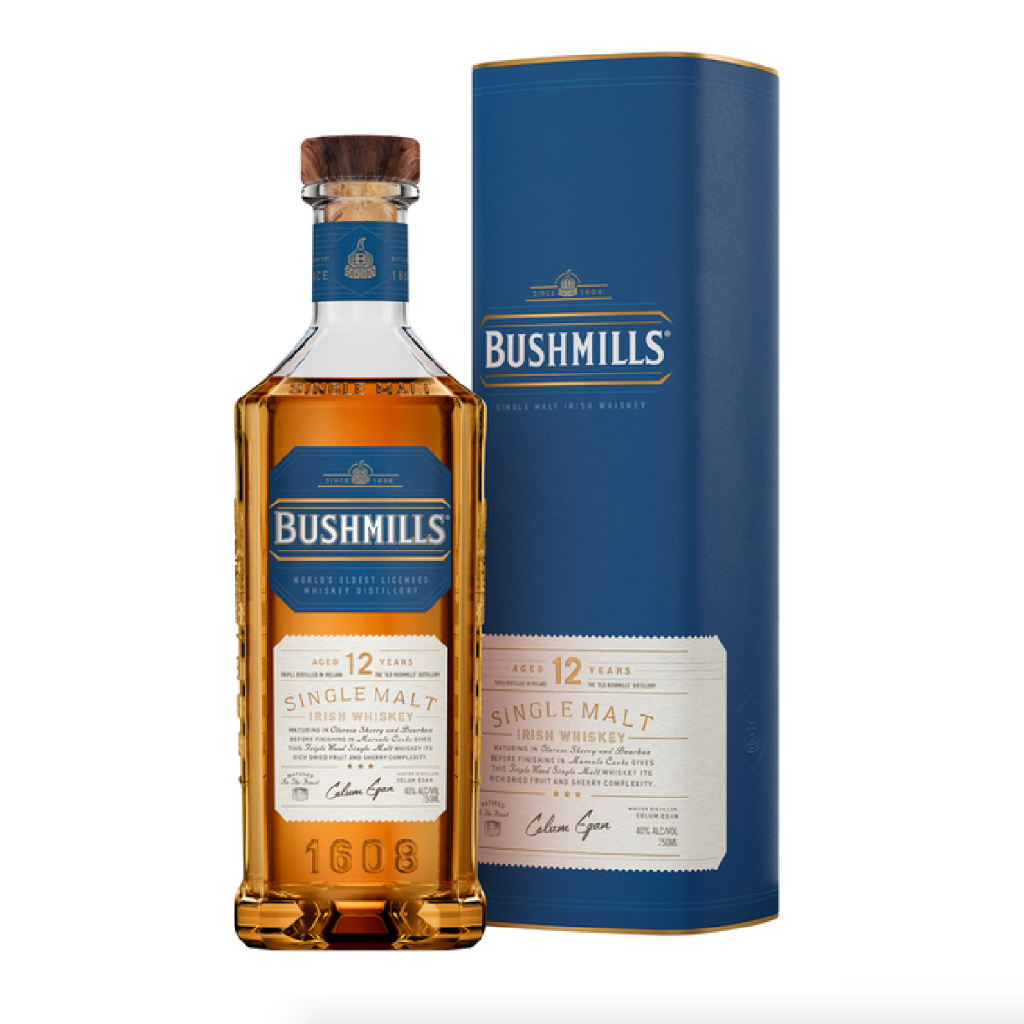 Bushmills 12 Year Old Whiskey 70cl