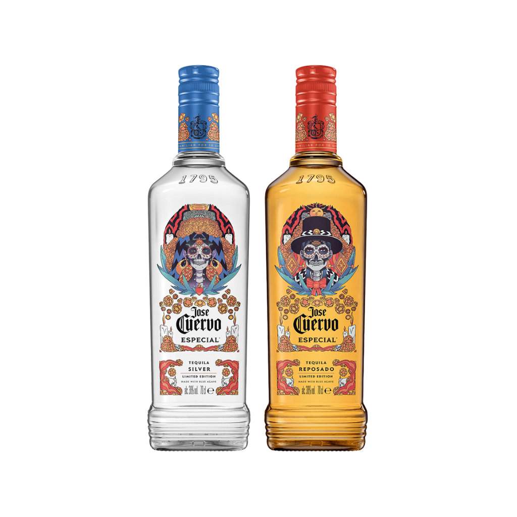 Jose Cuervo Calavera Limited Edition Set (Reposado, Silver) 75cl ...