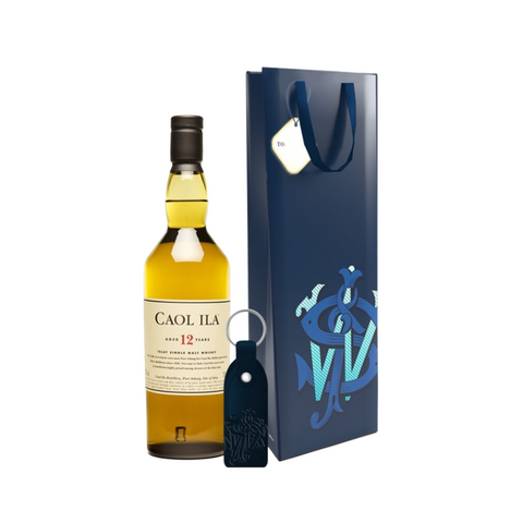 Caol Ila 12 Year Old 70cl with Gift Bag and Keychain